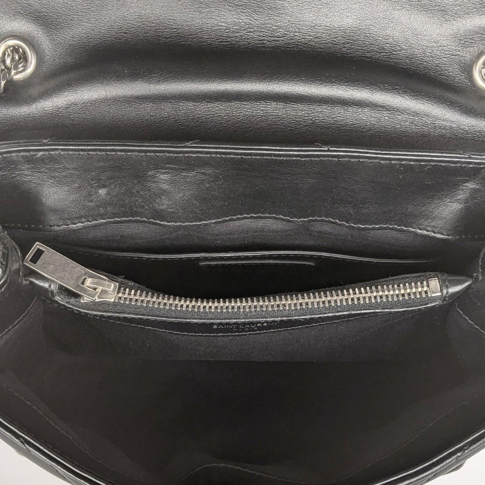 SOLD Saint Laurent Black LouLou Crossbody Bag - Picture 4 of 9